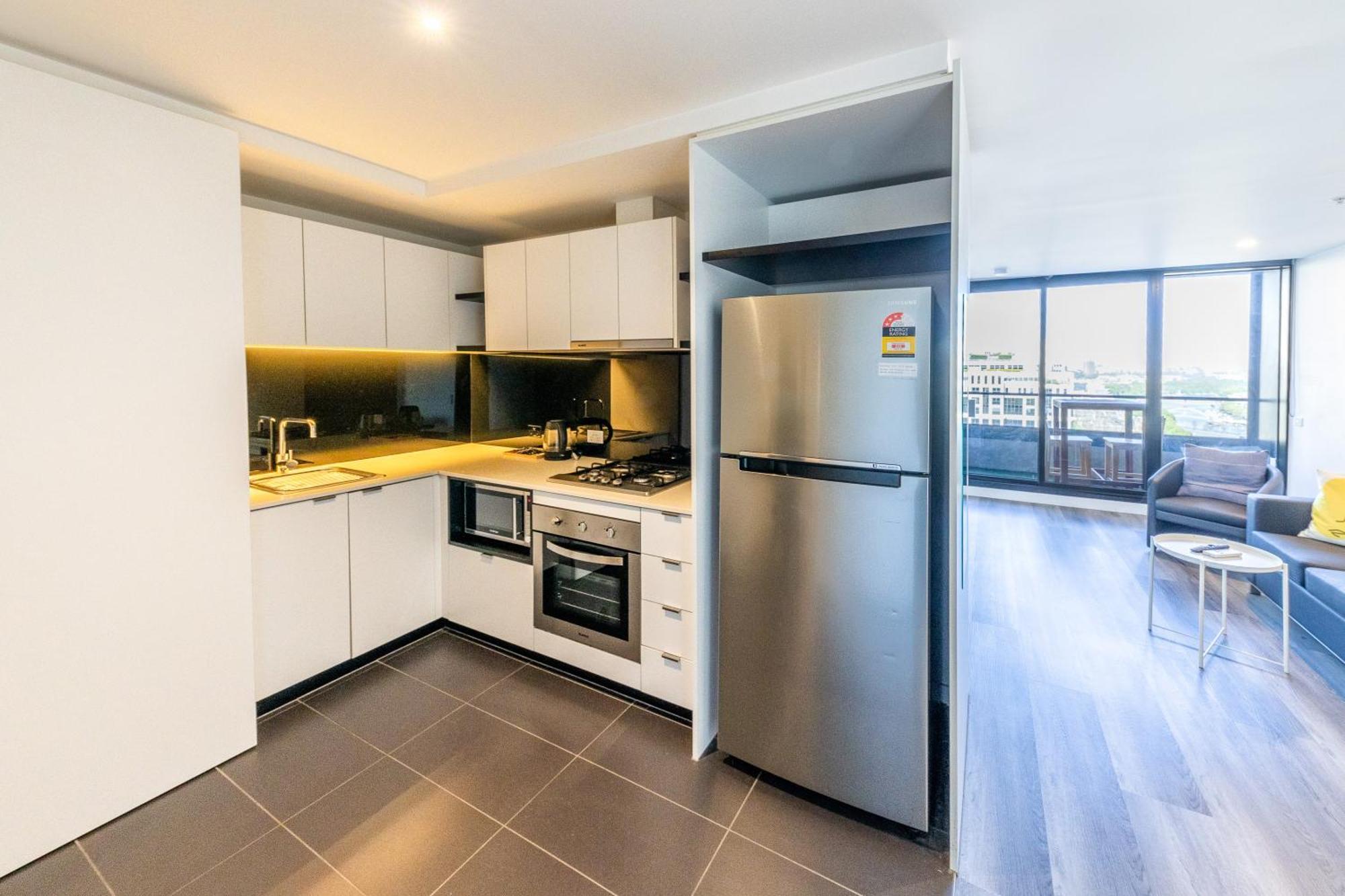 Aura2107, 2 Bedroom Apartment With Balcony, Stunning Yarra River And City Views Melbourne Eksteriør billede